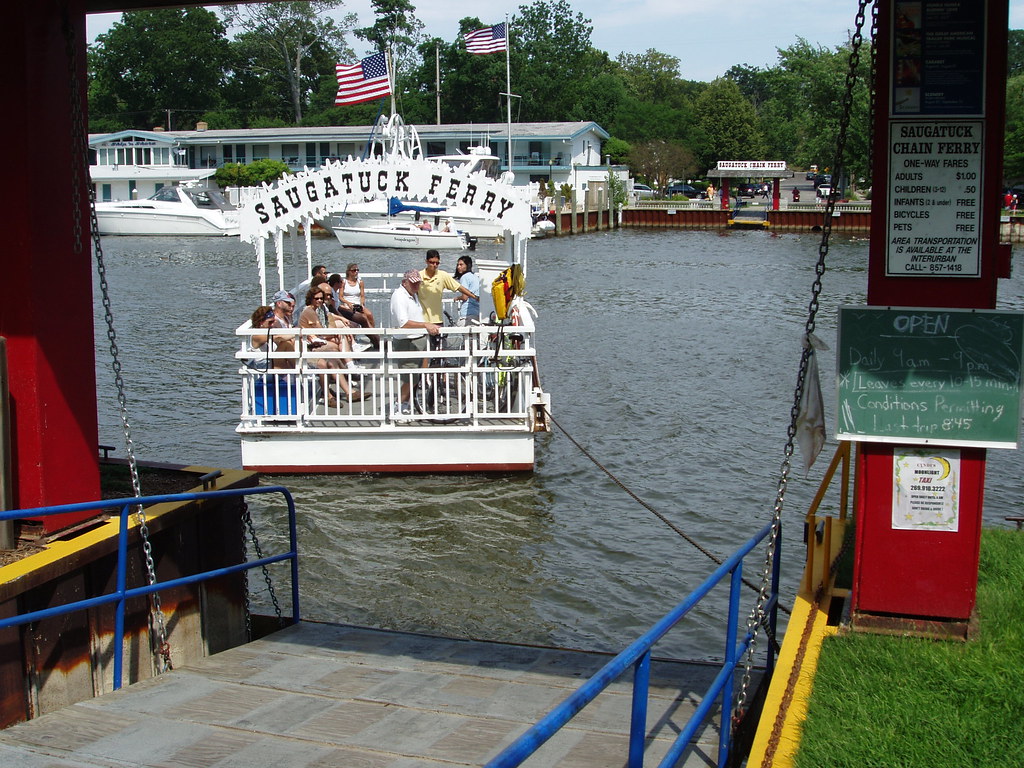 Chain Ferry Saugatuck