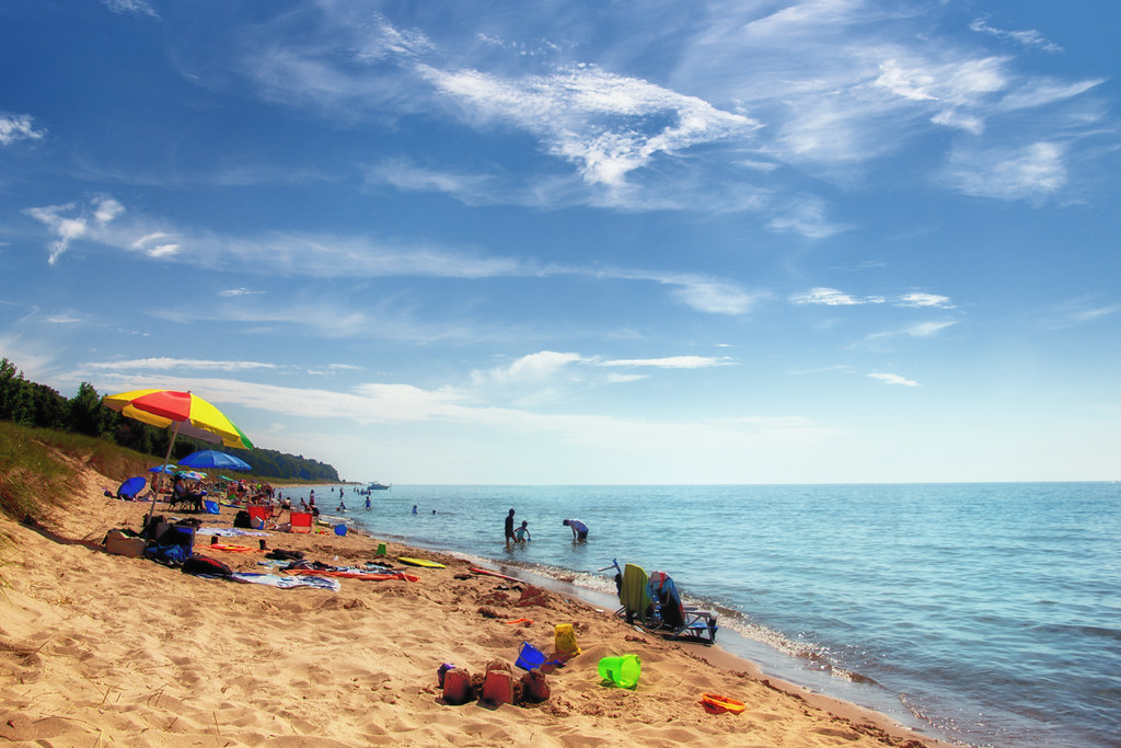 Oval Beach Saugatuck