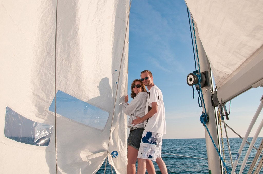 Sunset Sailing in Saugatuck