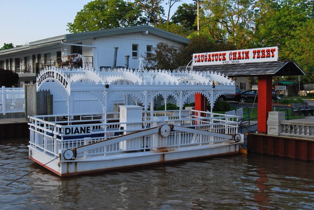 Chain Ferry Dock Saugatuck