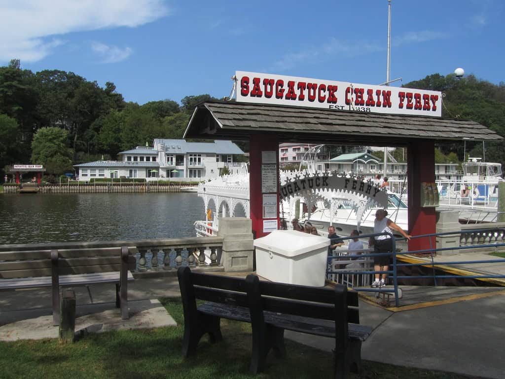 Chain Ferry Saugatuck 